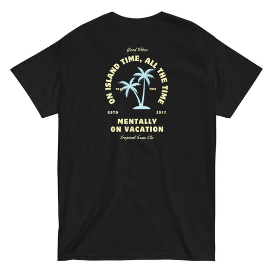 Camiseta clásica de hombre para vacaciones en la playa Mental UrbanLine Barcelona