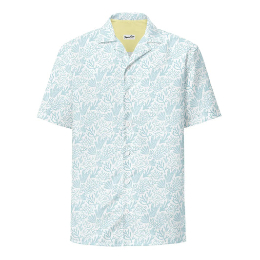 Camisa Hawaiana de Botones Coral Reef Resort - Colección Verano Costero 2024 UrbanLine Barcelona
