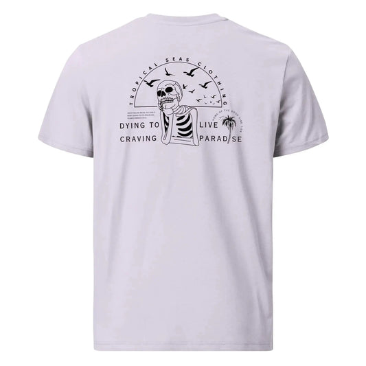 Camiseta de Algodón Orgánico 'Craving Paradise Skeleton' UrbanLine Barcelona